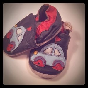 3for15$ Flickytoes baby boy shoes size 0-6month